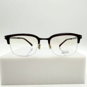 Frederic Beausoleil C65/036 Women's Burgundy Half Rim Eyeglass Frames 50-20-143